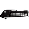 2018-2020 Toyota Camry Grille Lower Glossy Black Bar Style Without Sensor L/Le