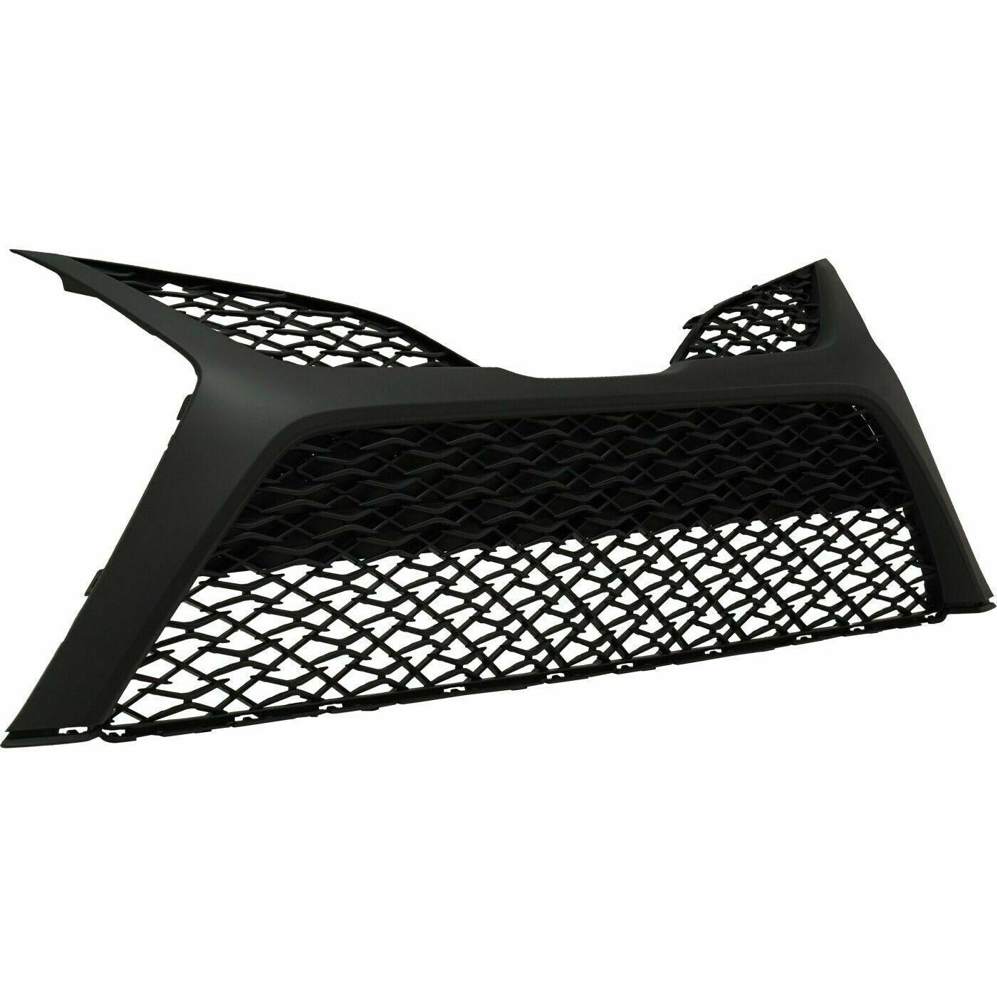 Calandre inférieure Toyota Camry 2018-2020 Noir mat sans capteur, modèle SE, TO1036185
