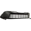 2018-2020 Toyota Camry Grille Lower Glossy Dark Gray Without Sensor Xle