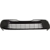 2018-2020 Toyota Camry Grille Lower Glossy Dark Gray Without Sensor Xle