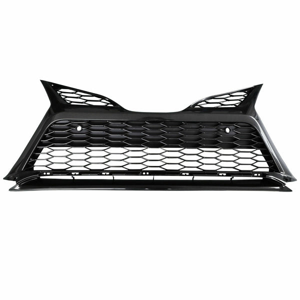 Grille Lower Front Toyota Camry 2021-2023 Black Mesh Style Se Models , To1036226