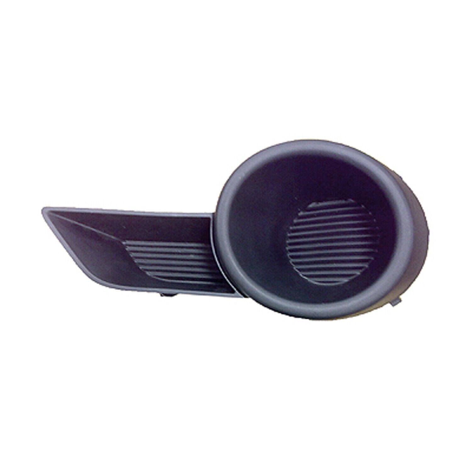 Cache antibrouillard avant côté conducteur pour Toyota Highlander Hybrid 2008-2010, noir mat, TO1038120