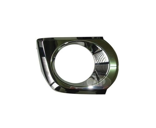 Enjoliveur de feu antibrouillard avant côté conducteur pour Toyota 4Runner 2010-2013 Ltd SR5 avec garniture chromée, TO1038134