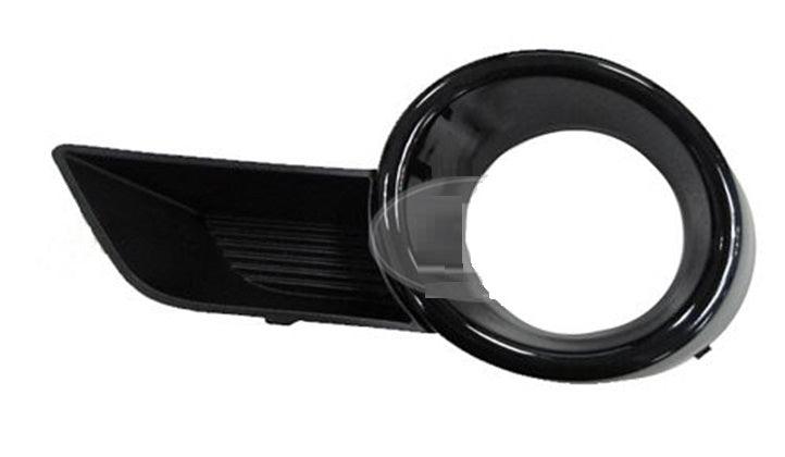 Cache antibrouillard avant côté conducteur pour Toyota Highlander Hybrid 2008-2010, noir métallisé, avec ensemble de remorquage, TO1038143