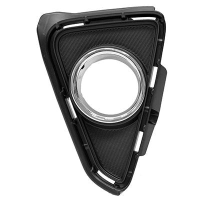 Enjoliveur de feu antibrouillard avant côté conducteur pour Toyota Rav4 2016-2018, finition chromée, modèles XLE/Ltd/Hybride, TO1038192