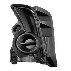 Cache antibrouillard avant côté conducteur pour Toyota Highlander 2017-2019, noir texturé, TO1038199