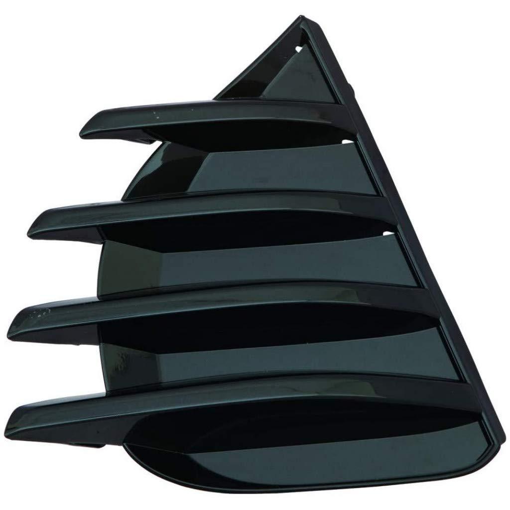 Cache antibrouillard avant côté conducteur pour Toyota Corolla Berline 2017-2019, noir, modèles SE/XSE/50e anniversaire, TO1038203