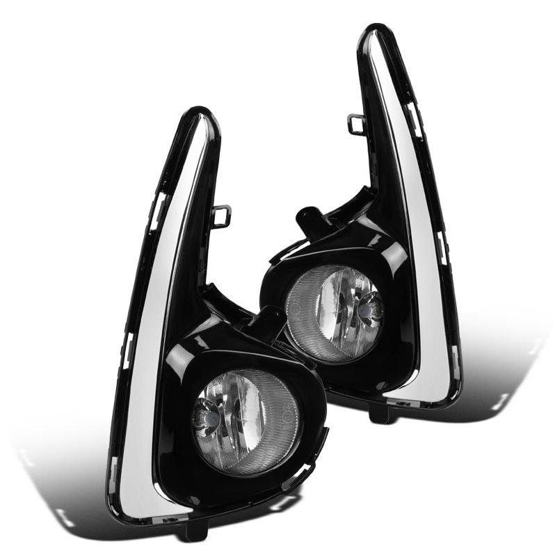 Enjoliveur de feu antibrouillard avant côté conducteur pour Toyota Yaris Hatchback 2018-2019, modèle SE, finition apprêt noir, TO1038221