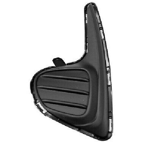 Cache antibrouillard avant côté conducteur pour Toyota Yaris Hatchback 2018-2019, modèle SE, noir texturé, TO1038222