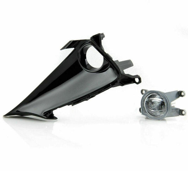 2019-2021 Toyota Corolla Hatchback Fog Lamp Cover Front Driver Side Bright Black Finish