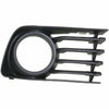 2004-2009 Toyota Prius Fog Lamp Bezel Front Passenger Side Matte-Black