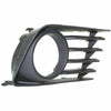 2004-2009 Toyota Prius Fog Lamp Bezel Front Passenger Side Matte-Black