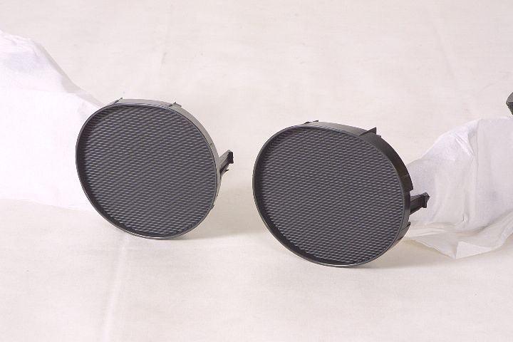 Cache antibrouillard avant droit pour Toyota Matrix 2005-2008, rond, noir mat, TO1039121
