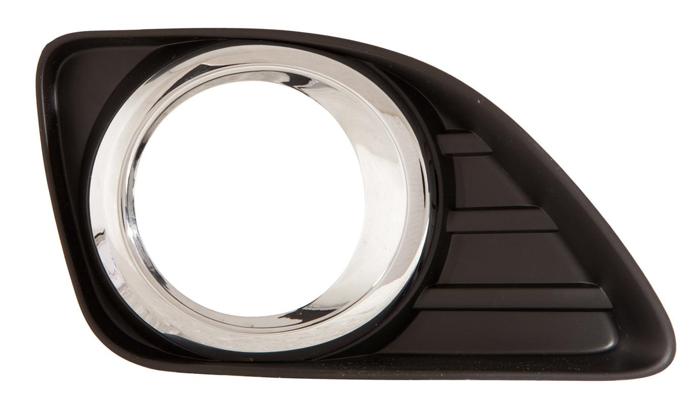 Cache antibrouillard avant droit pour Toyota Camry 2010-2011 avec trou et finition chromée, TO1039131