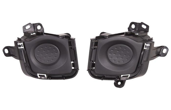 2010-2011 Toyota Prius Fog Lamp Cover Front Passenger Side Matte-Black Without Pre-Collision System