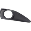 2014 Toyota Matrix  Fog Lamp Bezel Front Passenger Side Matt-Black Without Spoiler Exclude 2011 Sports Pkg