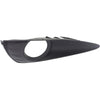 2014 Toyota Matrix  Fog Lamp Bezel Front Passenger Side Matt-Black Without Spoiler Exclude 2011 Sports Pkg