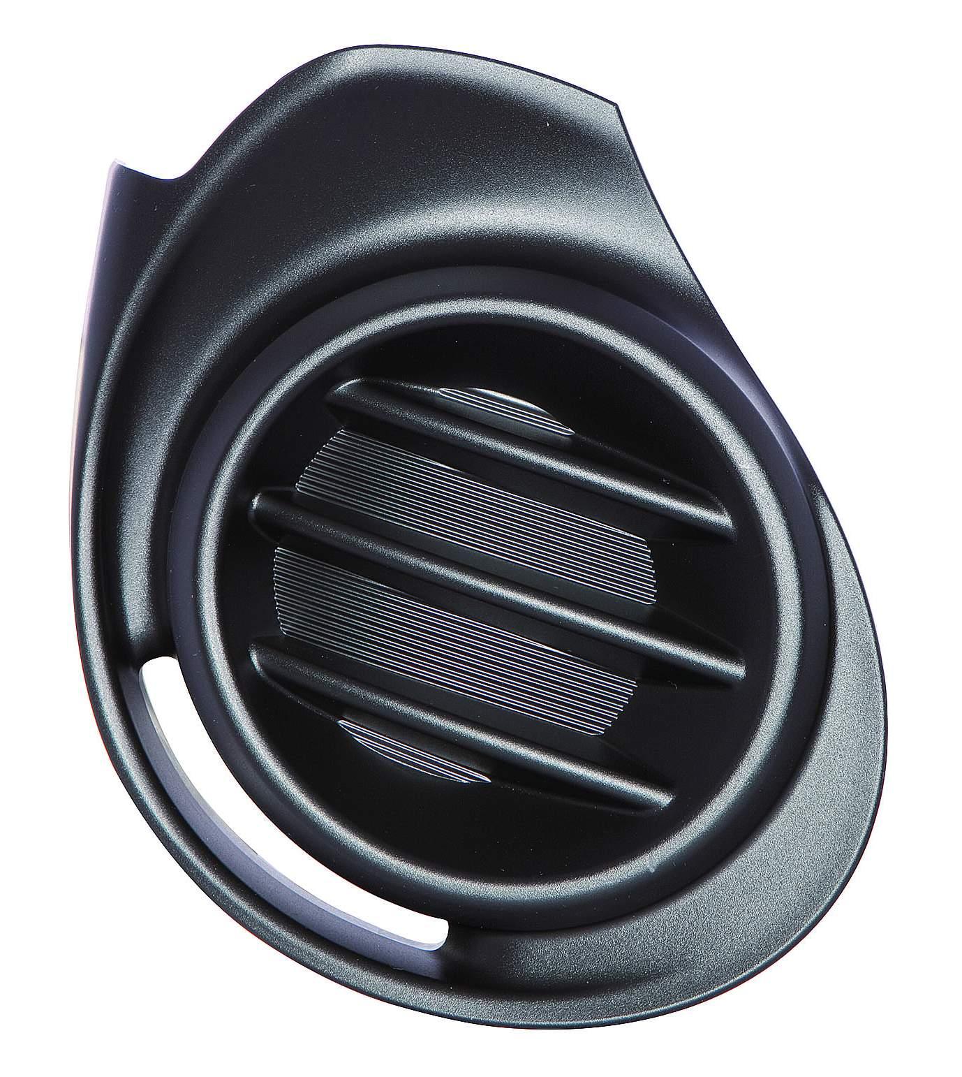 Cache antibrouillard avant droit pour Toyota Prius C 2015-2016, noir texturé, TO1039184