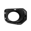2016-2021 Toyota Tacoma  Fog Lamp Bezel Front Passenger Side Textured Black With Separate Chrome Trim