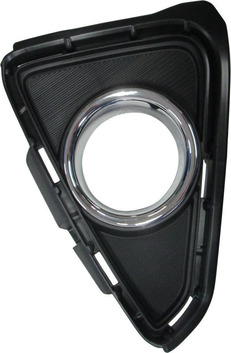 Enjoliveur de feu antibrouillard avant côté passager pour Toyota Rav4 2016-2018, finition chromée, modèles XLE/Ltd/Hybride, TO1039192