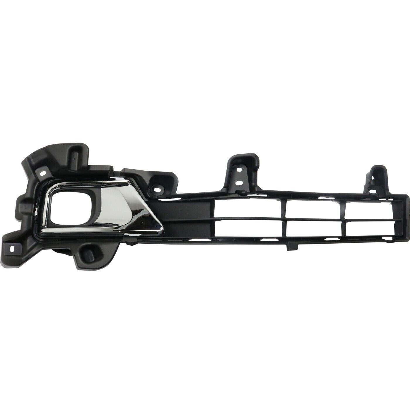 Enjoliveur de feu antibrouillard avant côté passager pour Toyota Land Cruiser 2016-2021, ensemble de 3 pièces (enjoliveur noir/2 garnitures), TO1039204