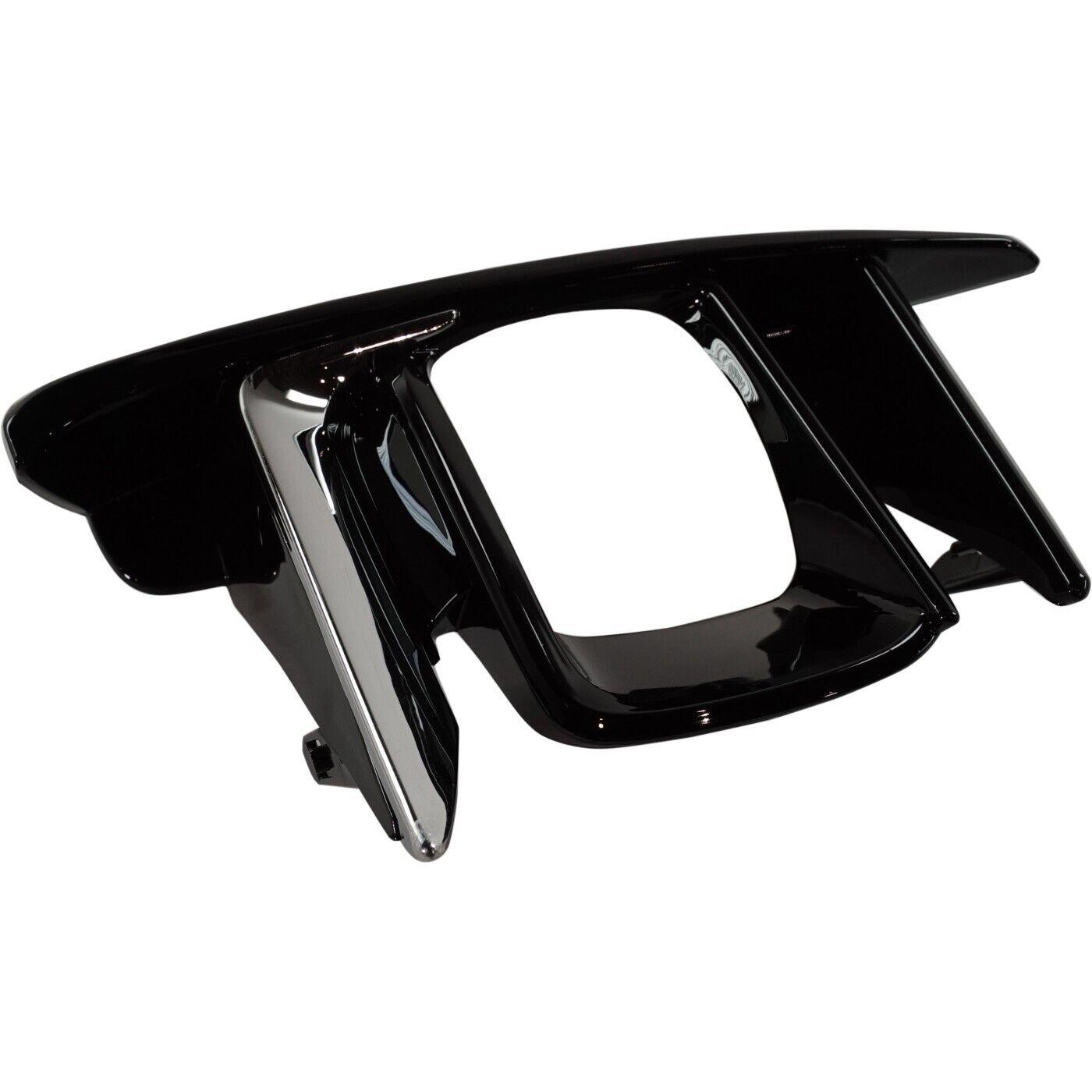 Enjoliveur de feu antibrouillard avant côté passager pour Toyota Sienna 2018-2020, noir avec moulure chromée, modèle SE, TO1039216