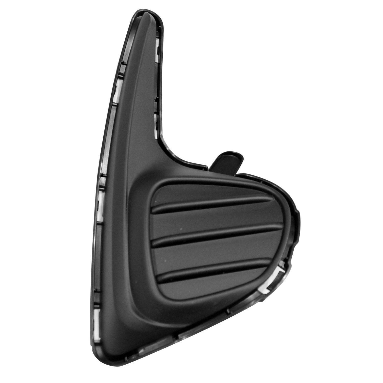 Cache antibrouillard avant droit pour Toyota Yaris Hatchback 2018-2019, texturé, modèles CE/LE/L, TO1039220