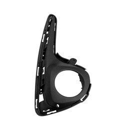 Cache antibrouillard avant droit pour Toyota Yaris Hatchback 2018-2019, modèle SE, noir texturé, TO1039222