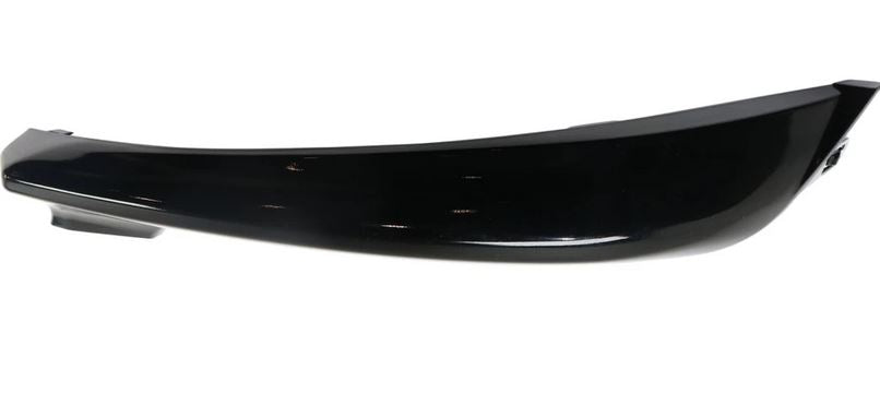 Moulure de pare-chocs avant côté passager pour Toyota Camry 2018-2020, partie inférieure, noir laqué, modèles SE/XSE, TO1047107U - Hunt Parts