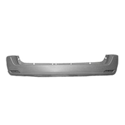 2001-2004 Toyota Sequoia Bumper Rear Primed Without Wheel Opening Flare