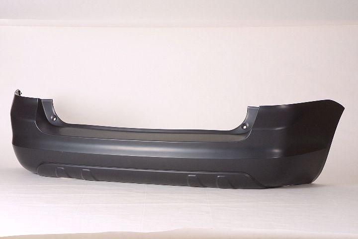 Pare-chocs arrière Toyota Matrix 2003-2008 apprêté avec partie inférieure texturée sans trou pour aileron, modèle de base Capa TO1100207C, TO1100207C