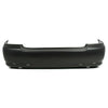 2003-2008 Toyota Corolla Sedan Bumper Rear Primed Sport Models Capa
