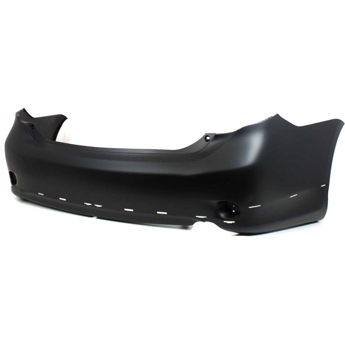 Pare-chocs arrière apprêté pour Toyota Corolla berline 2009-2010, modèle S/XRS, avec trou pour aileron, fabriqué aux États-Unis, TO1100265 - Hunt Parts