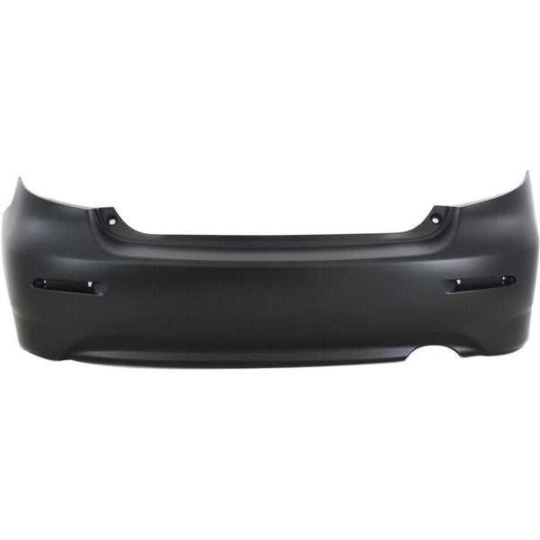 2014 Toyota Matrix  Bumper Rear Primed Without Spoiler Hole