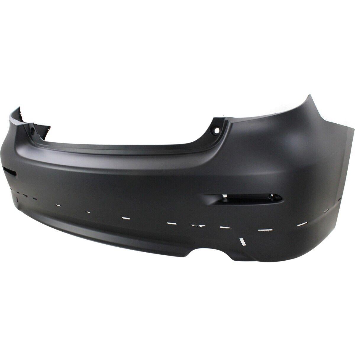 Pare-chocs arrière Toyota Matrix 2009-2010 apprêté avec cache pour aileron TO1100267C, TO1100267C