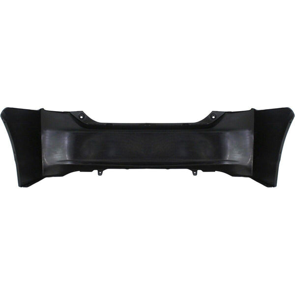 2012-2015 Toyota Prius Plug-In Bumper Rear Primed With Spoiler Holes (Plug-In For Type G And Type S) Capa