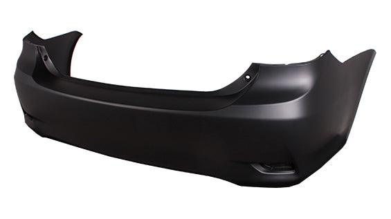 Pare-chocs arrière apprêté pour Toyota Corolla Berline 2011-2013 (modèles Base/CE/LE), TO1100287 - Hunt Parts