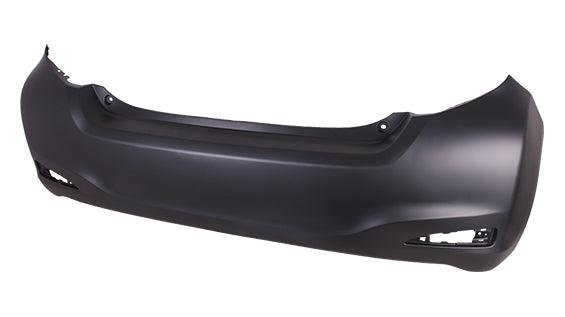 2012-2014 Toyota Yaris Hatchback Bumper Rear Primed Ce/L/Le Models