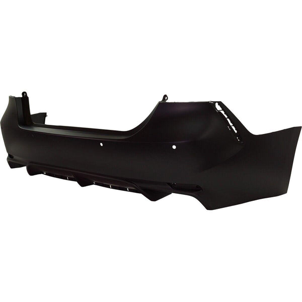 2018-2019 Toyota Camry Bumper Rear Primed With Sensor Xse Capa