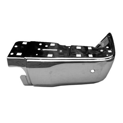 2014-2021 Toyota Tundra Bumper End Rear Driver Side Chrome With Sensor Hole