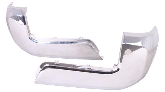 2016-2021 Toyota Tacoma  Bumper End Rear Driver Side With Hole Chrome