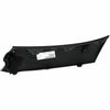 2010-2012 Toyota 4Runner Bumper End Rear Passenger Side Matte-Black Without Chrome Trim