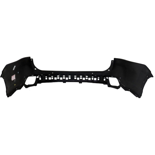 2017-2019 Toyota Highlander Hybrid Bumper Rear Upper Primed With Sensor Use With Chrome Reflector Light Trim Capa