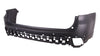 2017-2019 Toyota Highlander Hybrid Bumper Rear Upper Primed With Sensor Use With Chrome Reflector Light Trim