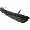 2011-2013 Toyota Highlander Hybrid Bumper Rear Lower Black Textured