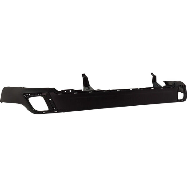 2017-2019 Toyota Highlander Hybrid Bumper Rear Lower Textured Use With Chrome Trim Around Lamps Capa