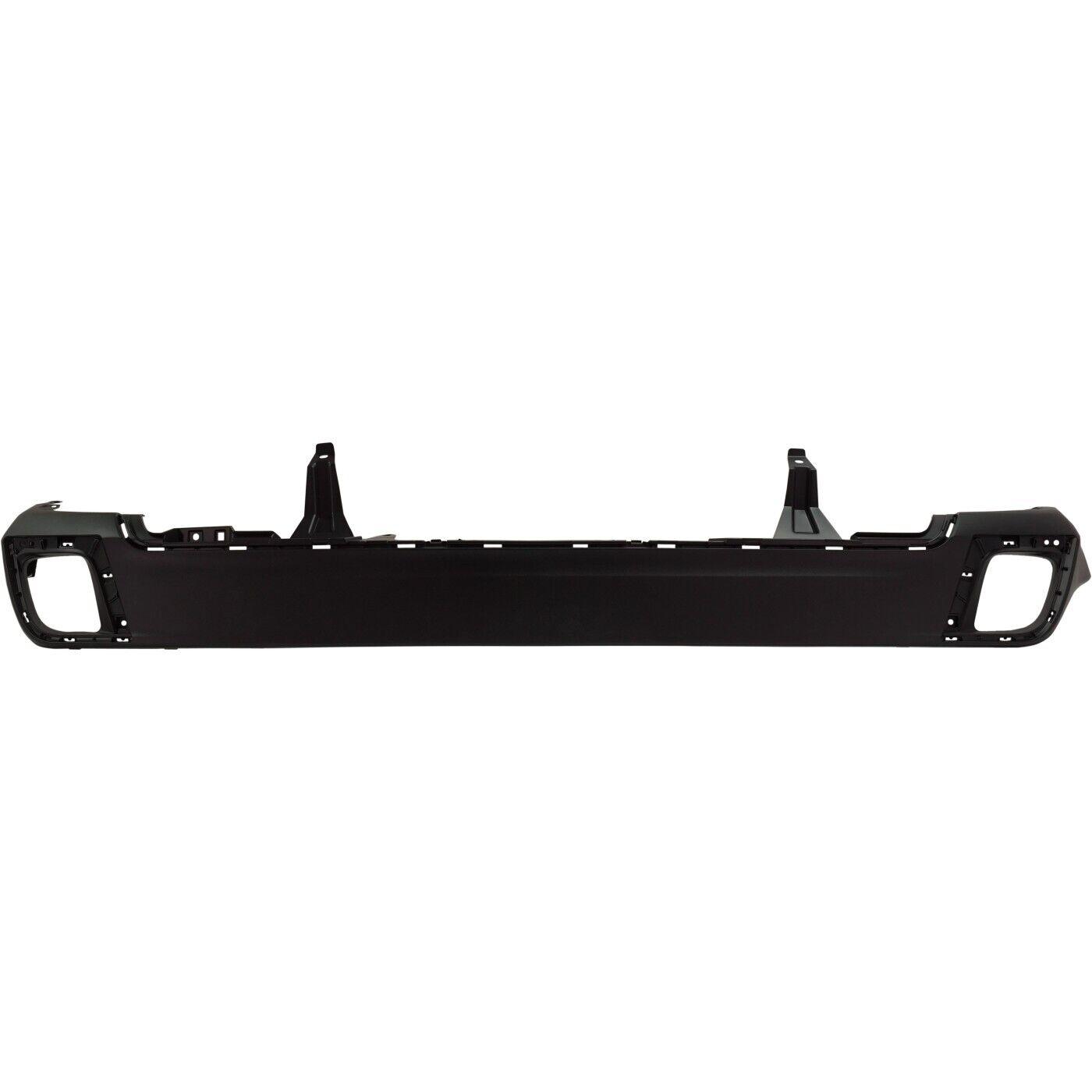 Pare-chocs arrière inférieur texturé pour Toyota Highlander 2017-2019, compatible avec les garnitures chromées autour des feux, TO1115109