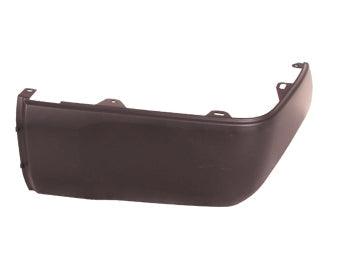 2014-2021 Toyota Tundra Bumper End Rear Passenger Side Matte Black Without Sensor Hole