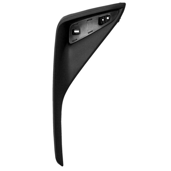2018-2021 Toyota Chr Bumper Lamp Trim Plate Rear Passenger Side Textured Black Plastic