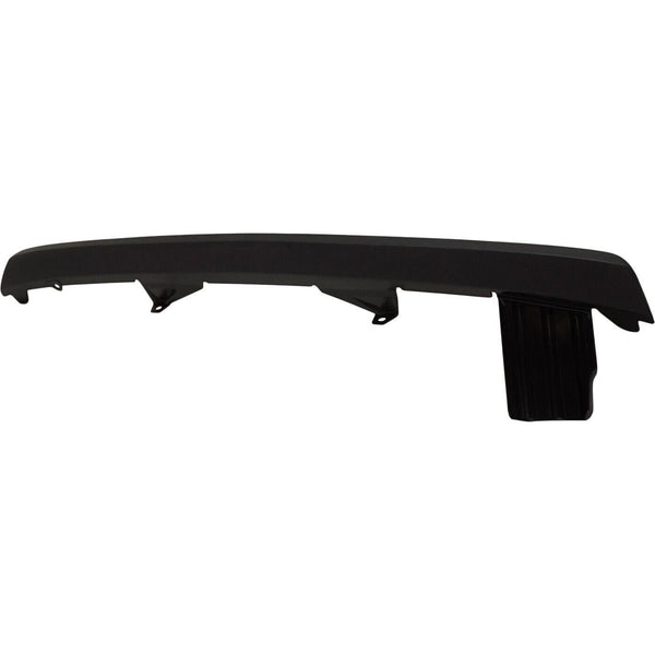 2017-2019 Toyota Highlander Bumper Deflector Rear Textured For Model With Chrome Trim